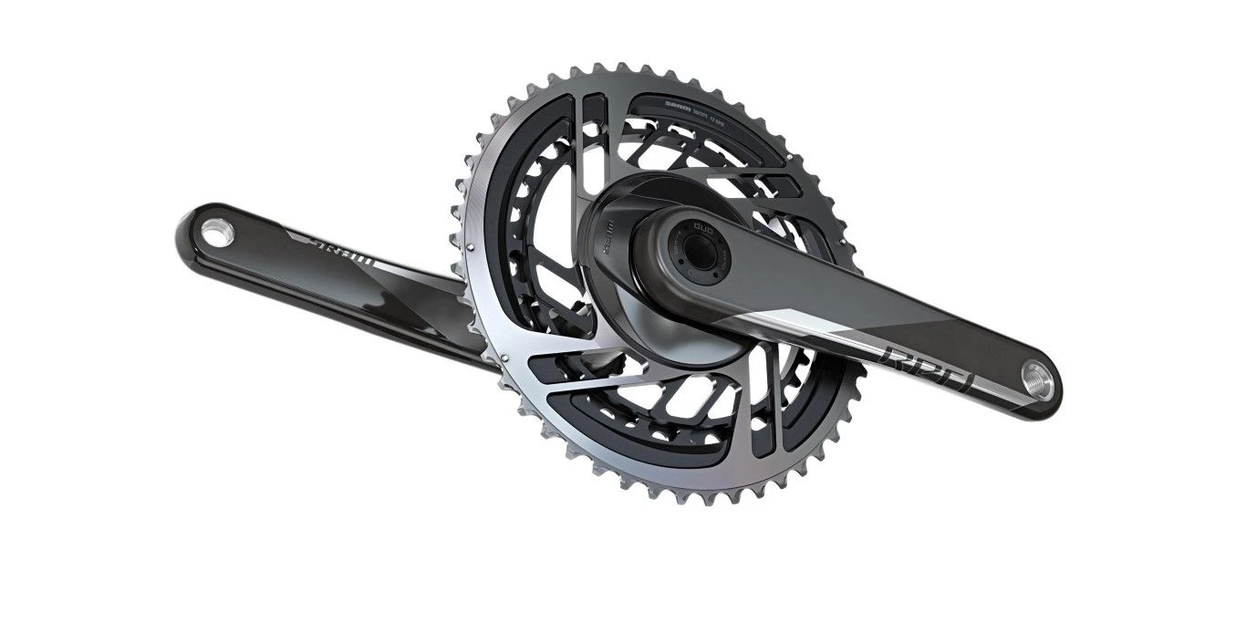 SRAM Red D1 24mm Exogram GXP Crankset-Zwart-50x37 4 SRAM Red D1 24mm Exogram GXP Crankset-Zwart-50x37 - Afbeelding 2