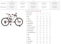 Trek Powerfly FS 4 -Shimano Verkoop 5260921 geo