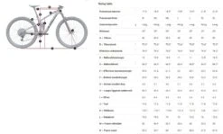 Trek Top Fuel 9.7 7 Trek Top Fuel 9.7 -Shimano Verkoop 5261037 geo 2