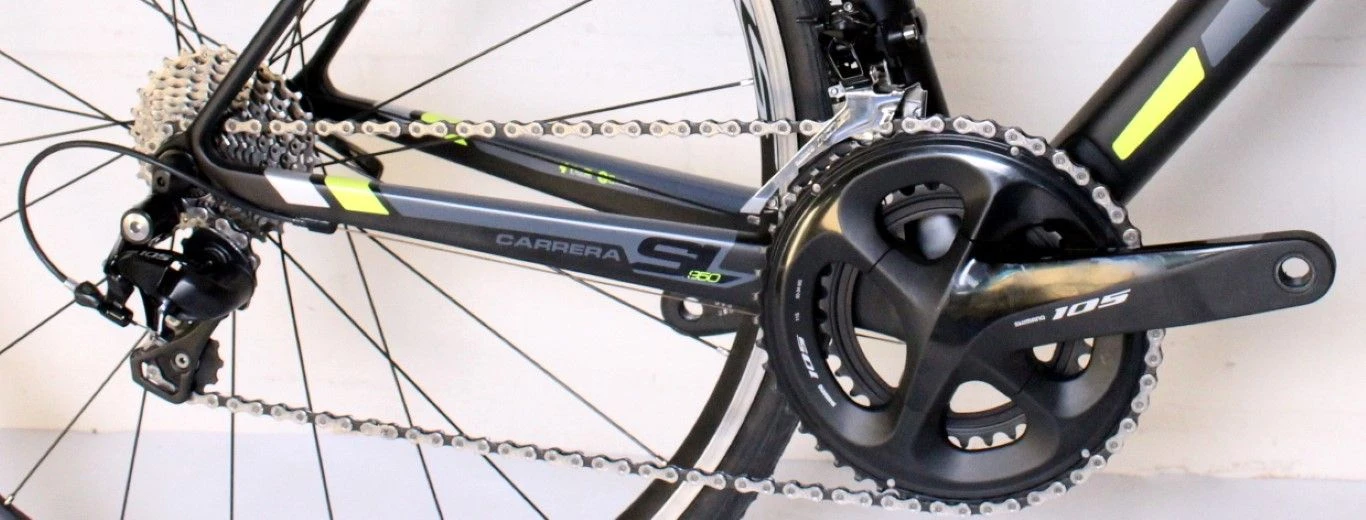 Carrera SL950 105 (Occasion)-Mat Zwart-Fluorgeel-S 4 Carrera SL950 105 (Occasion)-Mat Zwart-Fluorgeel-S - Afbeelding 2