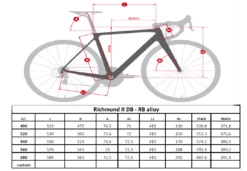 Massini Richmond II Disc Frameset -Shimano Verkoop georichmondii 1 1